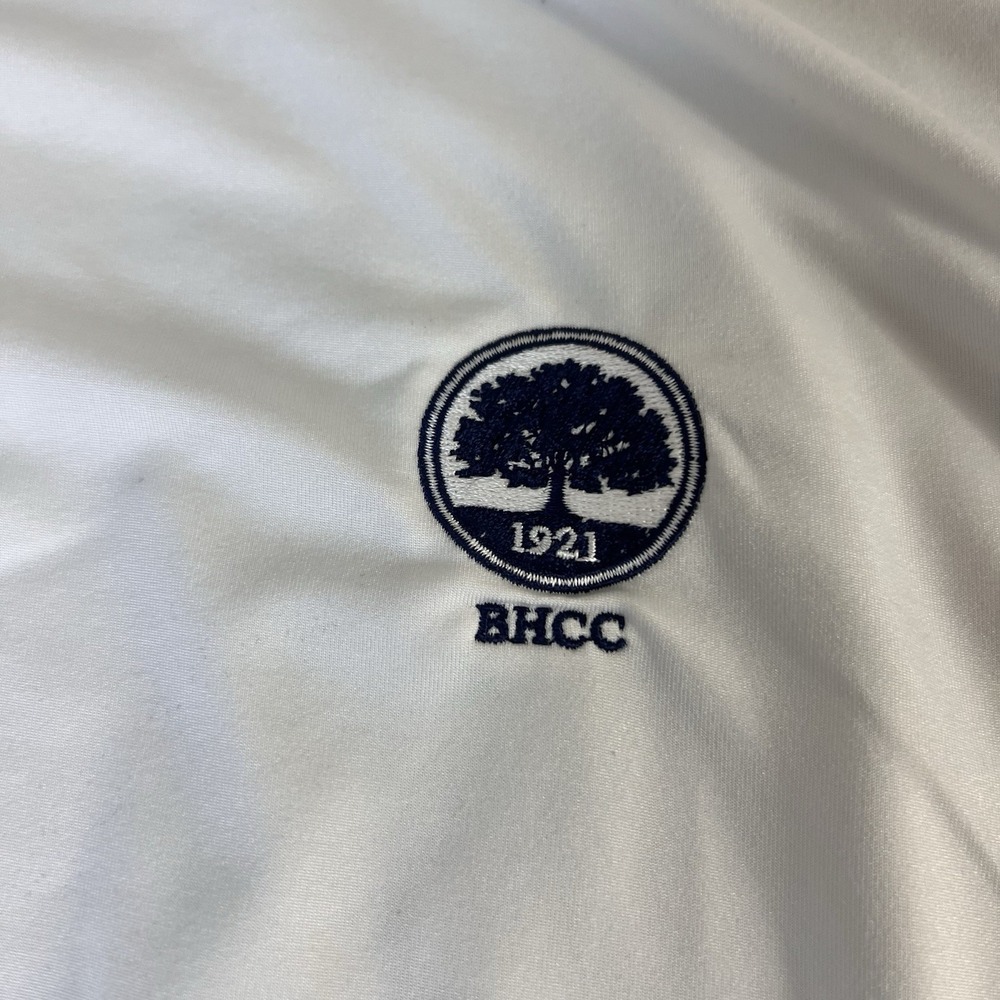 Peter Millar Summer Comfort Shirt Polo Golf  XL Stretch White Logo Casual Resort - Picture 4 of 9